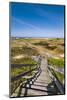 Wodden Path in the Dunes, Amrum Island, Northern Frisia, Schleswig-Holstein, Germany-Sabine Lubenow-Mounted Photographic Print