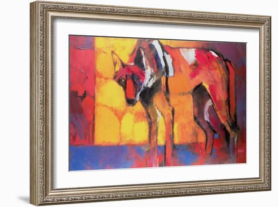 Wolf, 1996-Mark Adlington-Framed Giclee Print