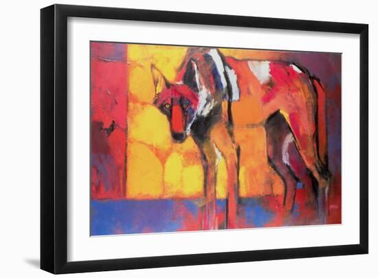 Wolf, 1996-Mark Adlington-Framed Giclee Print