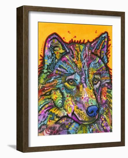 Wolf 2-Dean Russo-Framed Giclee Print