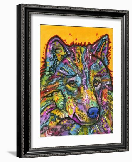 Wolf 2-Dean Russo-Framed Giclee Print