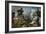 Wolf and Fox Hunt-Peter Paul Rubens-Framed Art Print