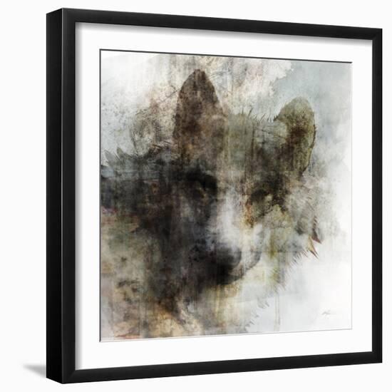 Wolf Call-Ken Roko-Framed Art Print