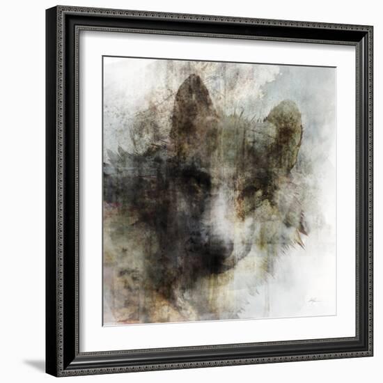 Wolf Call-Ken Roko-Framed Art Print