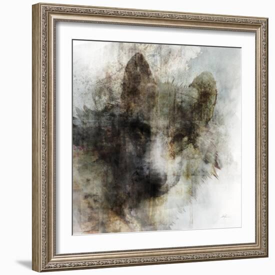 Wolf Call-Ken Roko-Framed Premium Giclee Print