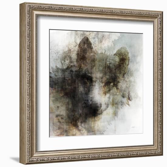 Wolf Call-Ken Roko-Framed Art Print