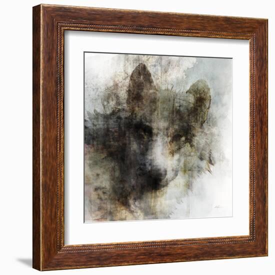 Wolf Call-Ken Roko-Framed Art Print