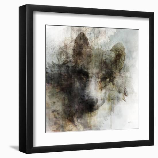 Wolf Call-Ken Roko-Framed Art Print