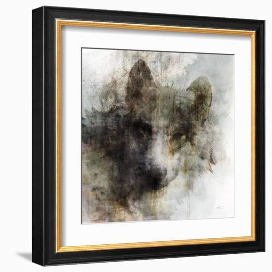 Wolf Call-Ken Roko-Framed Art Print