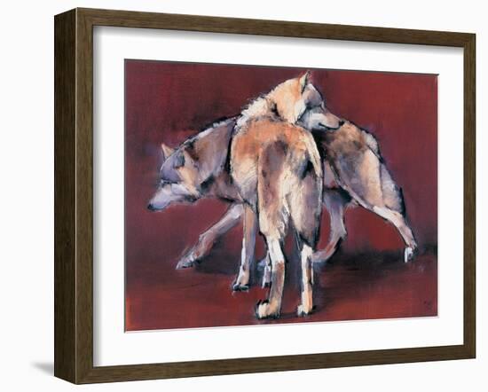 Wolf Composition, 2001-Mark Adlington-Framed Giclee Print