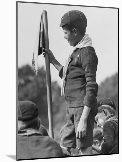 Wolf Cub Scout Gathering at Hyde Park-null-Mounted Photographic Print