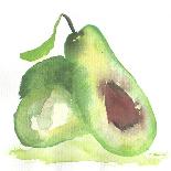 Avocado-Wolf Heart Illustrations-Giclee Print