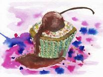 Cup Cake-Wolf Heart Illustrations-Giclee Print