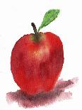 Red Apple-Wolf Heart Illustrations-Giclee Print