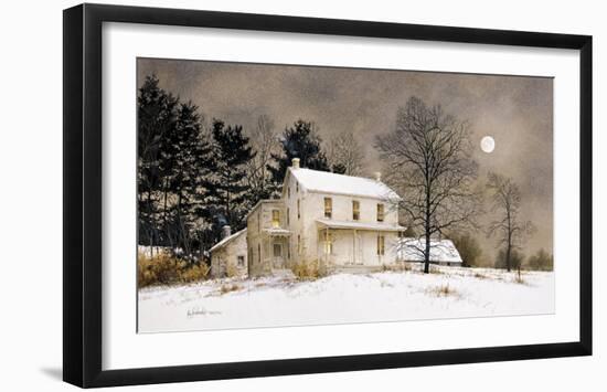 Wolf Moon-Ray Hendershot-Framed Art Print