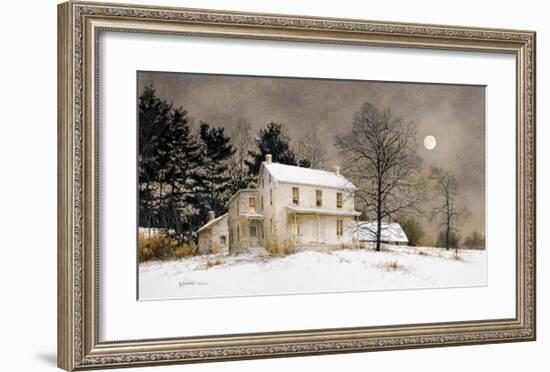 Wolf Moon-Ray Hendershot-Framed Art Print