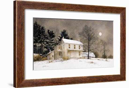 Wolf Moon-Ray Hendershot-Framed Art Print