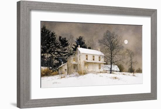 Wolf Moon-Ray Hendershot-Framed Art Print