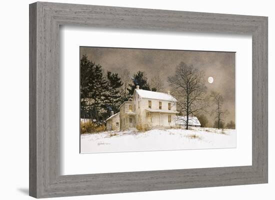 Wolf Moon-Ray Hendershot-Framed Art Print