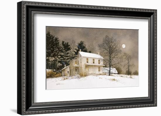 Wolf Moon-Ray Hendershot-Framed Art Print