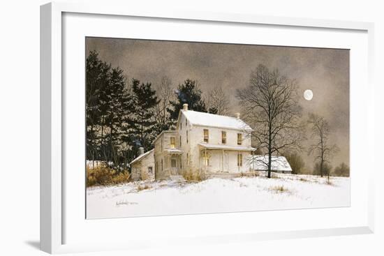 Wolf Moon-Ray Hendershot-Framed Art Print