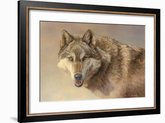 Wolf Portrait-Kalon Baughan-Framed Giclee Print