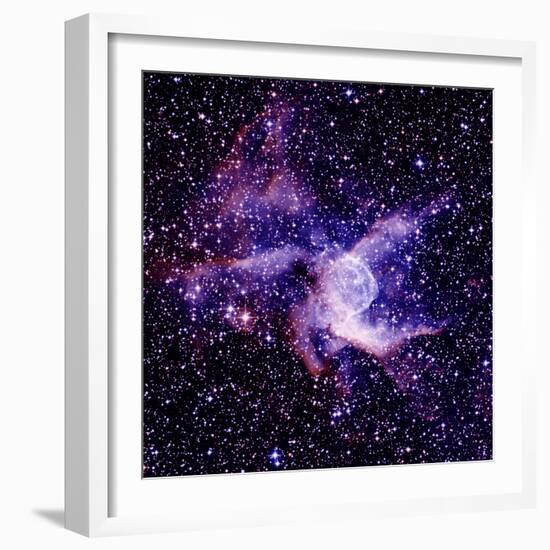 Wolf-Rayet Nebula-Celestial Image-Framed Premium Photographic Print