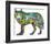 Wolf Standing-Sue Coccia-Framed Giclee Print