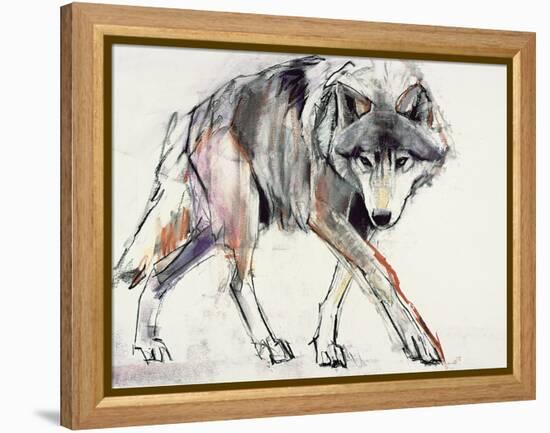 Wolf-Mark Adlington-Framed Premier Image Canvas