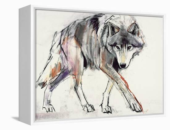 Wolf-Mark Adlington-Framed Premier Image Canvas