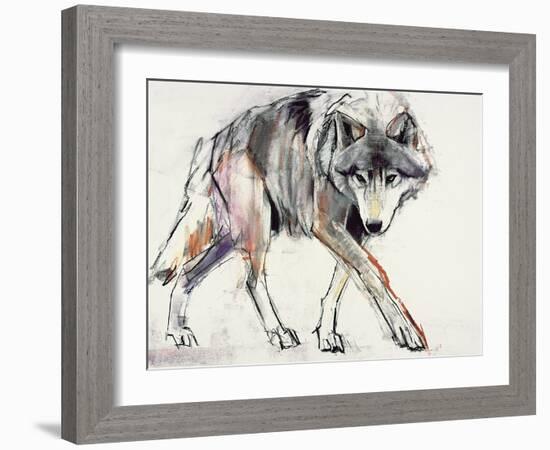 Wolf-Mark Adlington-Framed Giclee Print