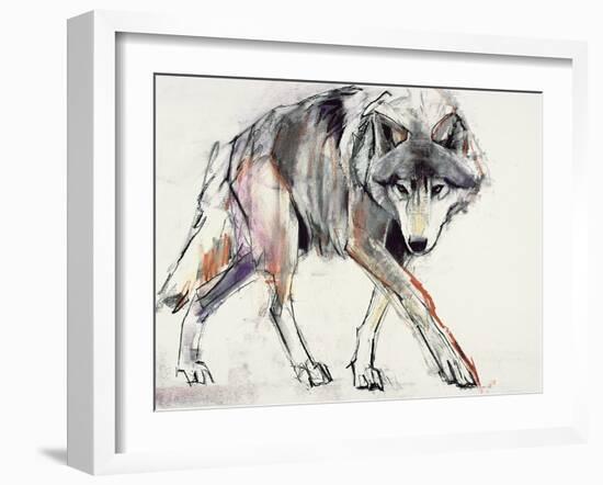 Wolf-Mark Adlington-Framed Giclee Print