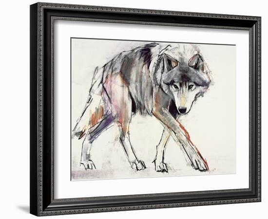 Wolf-Mark Adlington-Framed Giclee Print