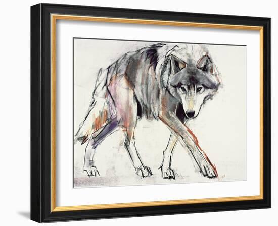 Wolf-Mark Adlington-Framed Giclee Print