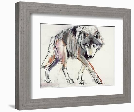 Wolf-Mark Adlington-Framed Giclee Print