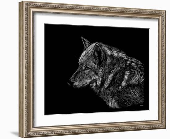 Wolf-Geraldine Aikman-Framed Giclee Print