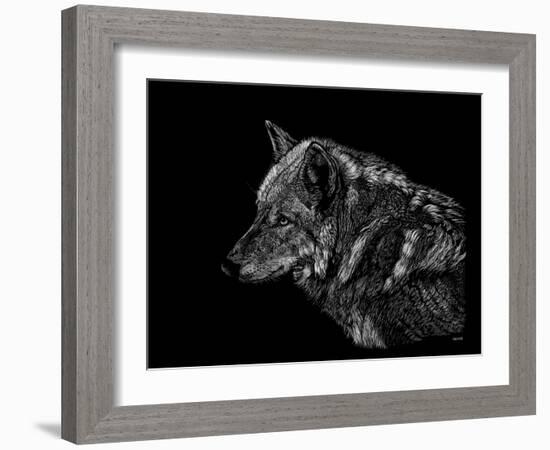 Wolf-Geraldine Aikman-Framed Giclee Print