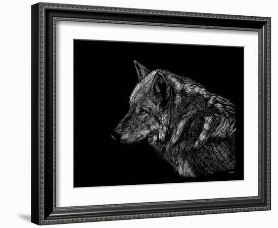 Wolf-Geraldine Aikman-Framed Giclee Print