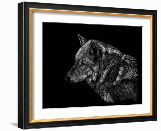 Wolf-Geraldine Aikman-Framed Giclee Print