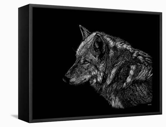 Wolf-Geraldine Aikman-Framed Premier Image Canvas