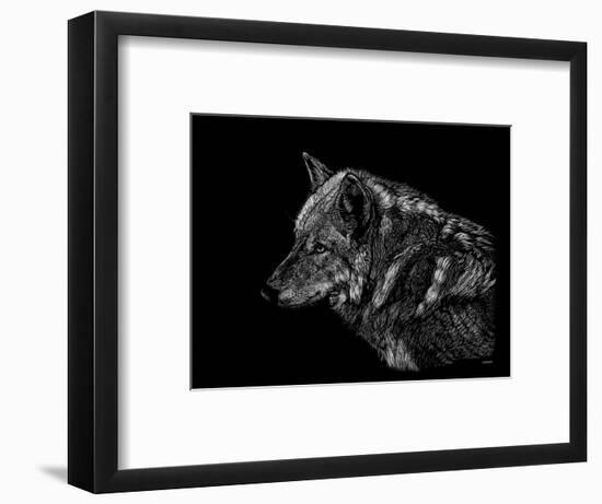 Wolf-Geraldine Aikman-Framed Giclee Print