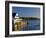 Wolfeboro Dockside Grille on Lake Winnipesauke, Wolfeboro, New Hampshire, USA-Jerry & Marcy Monkman-Framed Photographic Print