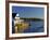 Wolfeboro Dockside Grille on Lake Winnipesauke, Wolfeboro, New Hampshire, USA-Jerry & Marcy Monkman-Framed Photographic Print