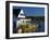 Wolfeboro Dockside Grille on Lake Winnipesauke, Wolfeboro, New Hampshire, USA-Jerry & Marcy Monkman-Framed Photographic Print