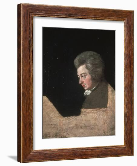 Wolfgang Amadeus Mozart, 1782-Joseph Lange-Framed Giclee Print