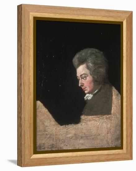 Wolfgang Amadeus Mozart, 1782-Joseph Lange-Framed Premier Image Canvas