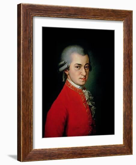 Wolfgang Amadeus Mozart, 1818-Barbara Krafft-Framed Giclee Print