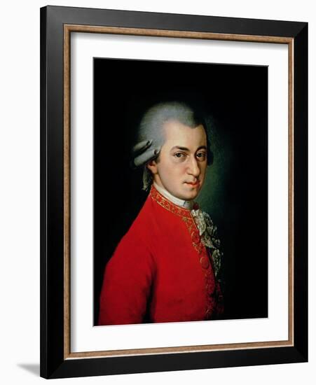 Wolfgang Amadeus Mozart, 1818-Barbara Krafft-Framed Giclee Print