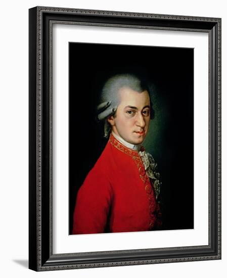 Wolfgang Amadeus Mozart, 1818-Barbara Krafft-Framed Giclee Print