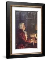 Wolfgang Amadeus Mozart Austrian Composer-L. Balestrieri-Framed Photographic Print